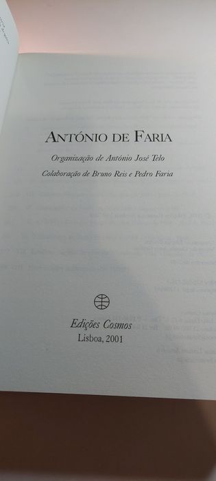 António de Faria - António José Telo (Edições Cosmos, 2001)