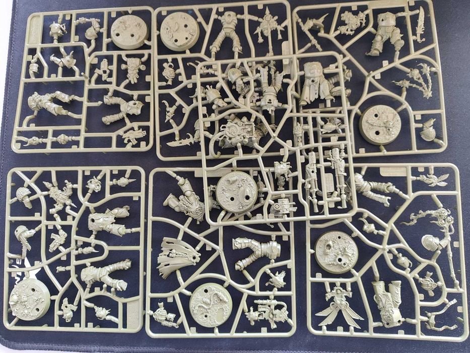 Warhammer 40000 Kill Team Plague Marines - wypraski