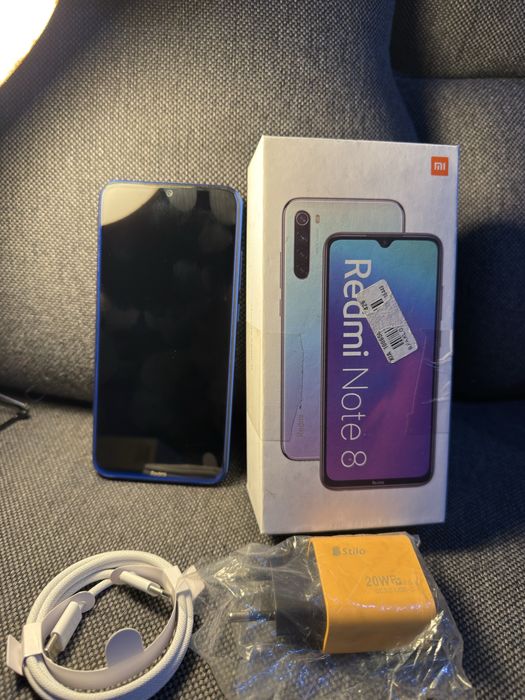 Xiaomi Redmi Note 8T komplet. Sprawne. Bez uszkodzeń. Bez sim-locka.