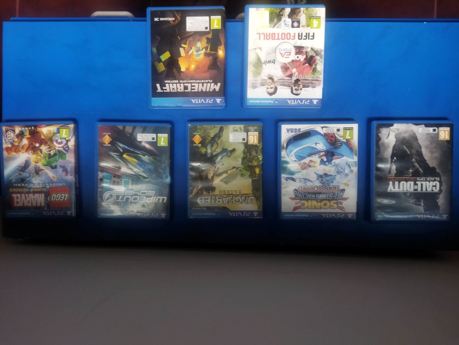 Jogo FIFA Batman Little big Planet Minecraft Sonic + para Sony PS vita