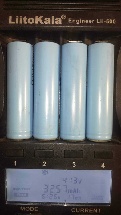 Células 18650 bateria