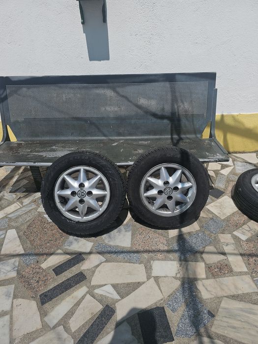 Jantes vw R13 com pneus