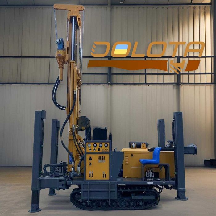 Самохідна гусенична бурова установка бурова машина бурилка