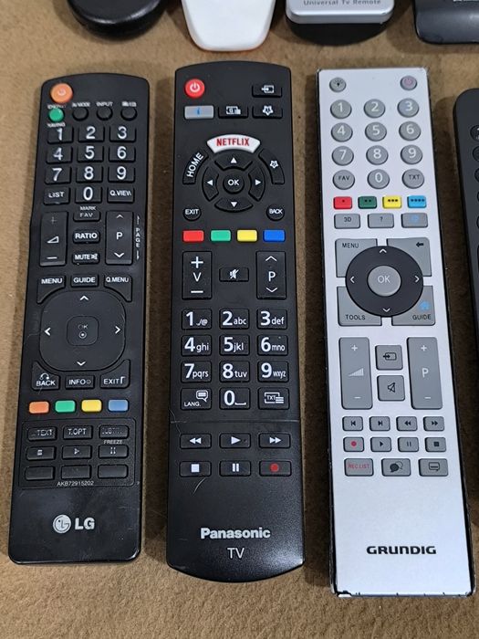 Comandos p/ televisão (diversos)