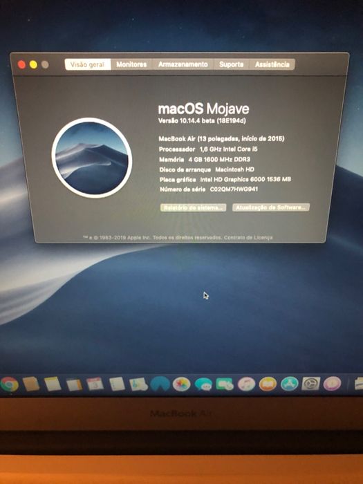 MacBook Air 13" Agora mais Barato