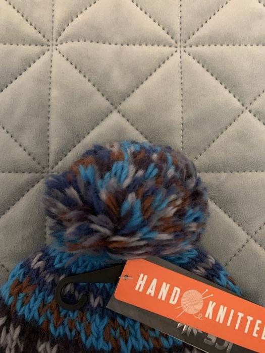 Piękna czapka i rękawiczki, HAND MADE