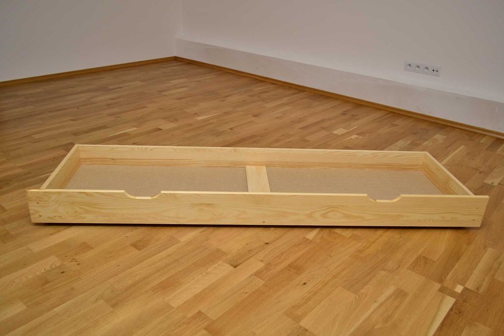 Szuflada pod łóżko 198cm  sosna,olcha,dąb,orzech,biała,szara