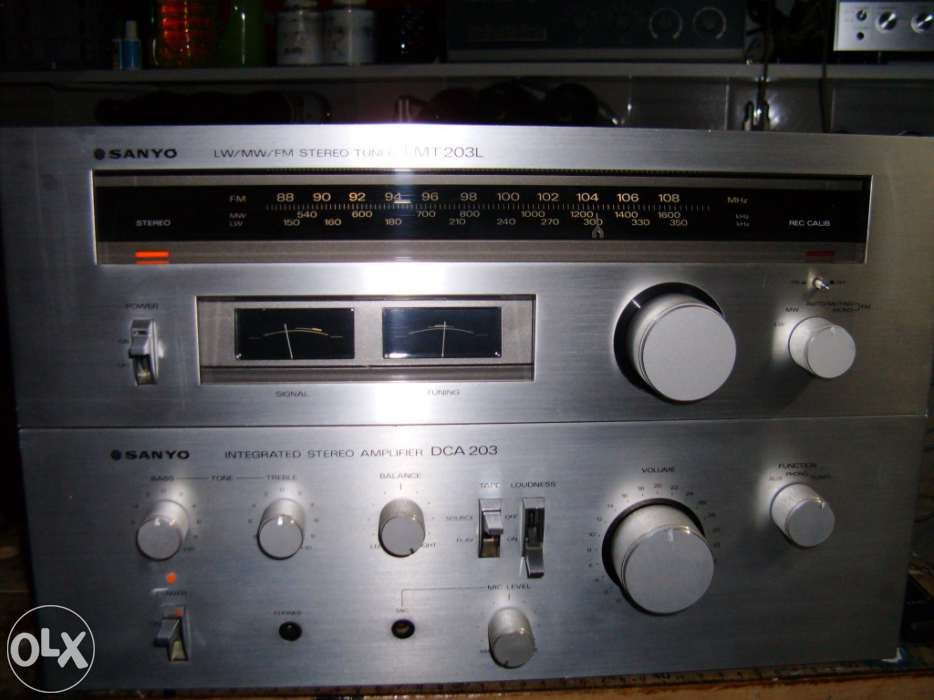 Amplificador + Tuner SANYO 203 SERIES