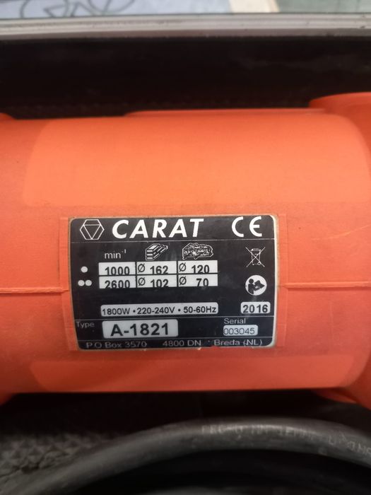 Wiertnica do betonu Carat A-1821 rok 2019