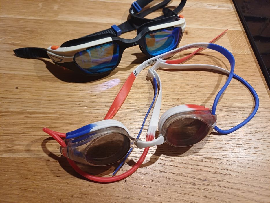 Okulary do pływania arena  nabaiji decahatlon 2 szt.