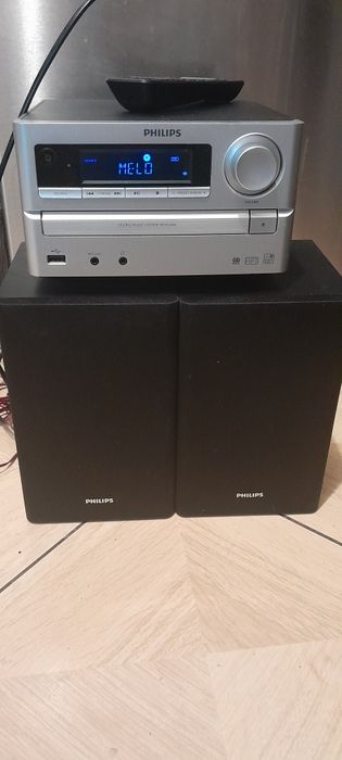 Mini wieża philips MCM2000 komplet pilot, usb