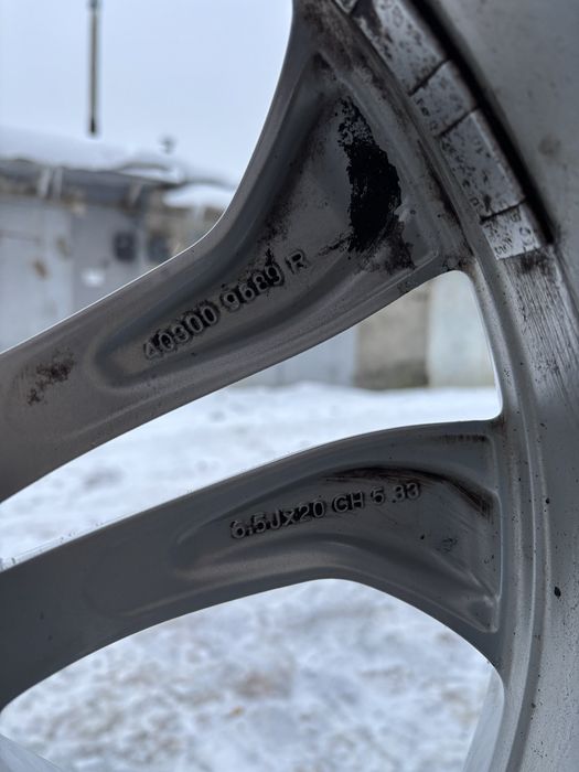 Диски  Renault Grand Scenic КОМПЛЕКТ 5х114.3 R20 на гумі 195/55 20