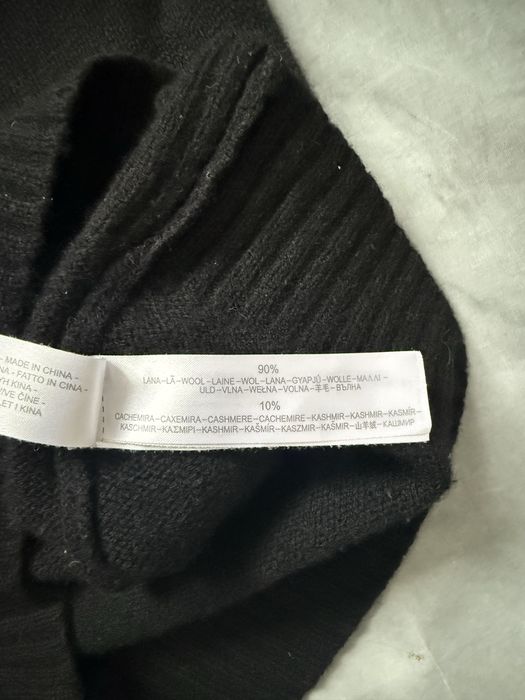 Sweter z golfem Massimo Mutti wełna kaszmir