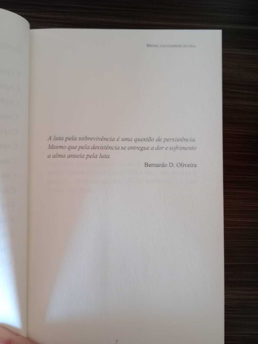 Bruno Um Caminho de Vida - Edição Autografada