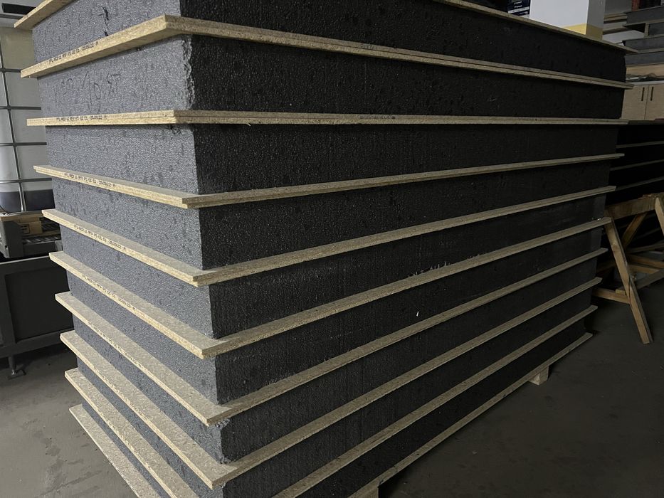 Panele SIP 124mm 10cm izolacji domy energooszczęne płyty warstwowe