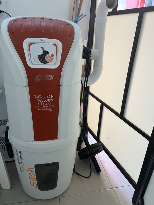 Aspiração central como nova (menos de dois anos de uso)