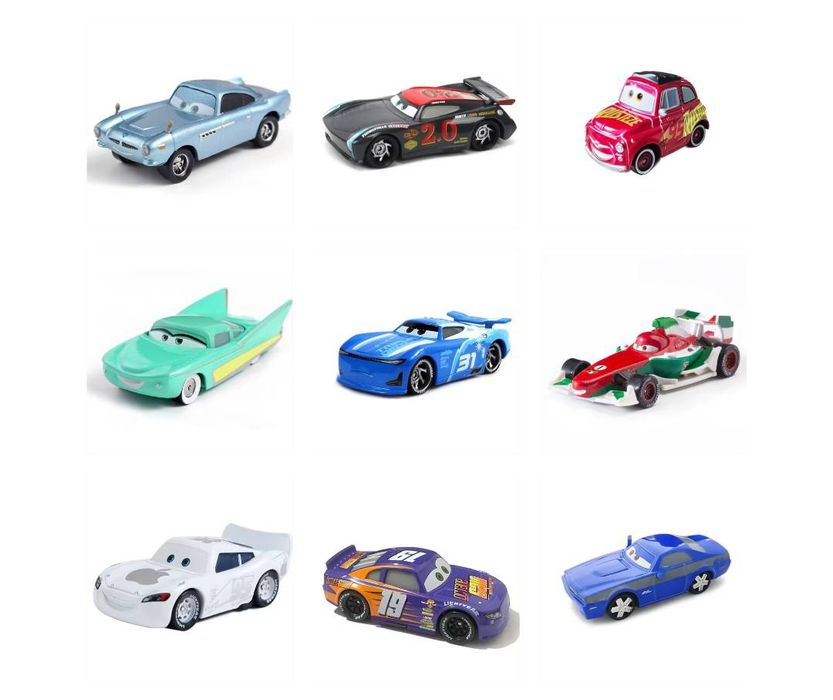 Тачки Блискавка Маквін, Сирник та друзі металеві машинки