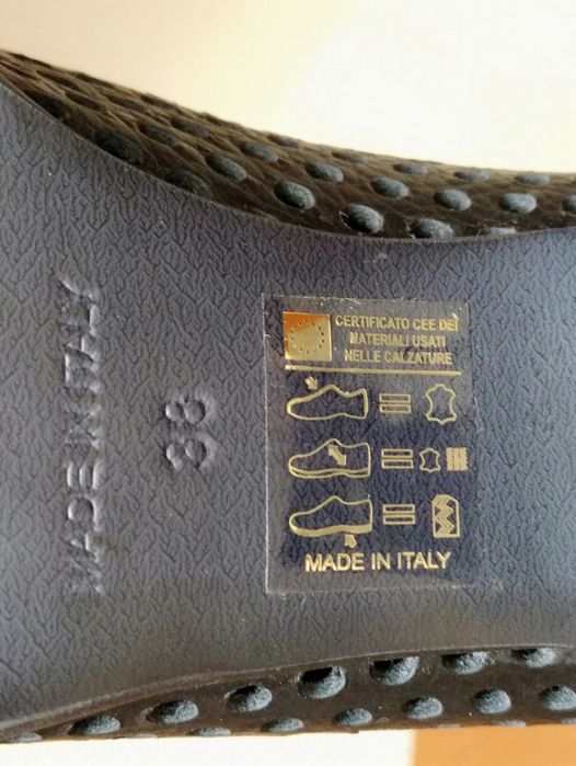 Passo per Passo.  Літні шкіряні туфлі. Перфоровані |Сітка| Ботильйони. Made in Italy. Оригінал. Розмір 37.5