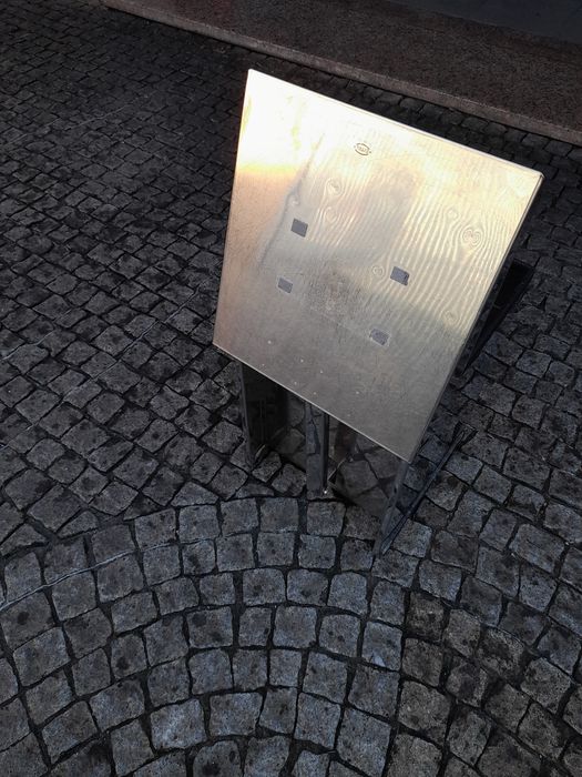 Balde lixo inox com pedal