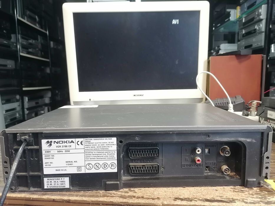 Magnetowid VHS Nokia VCR 3786 HI-FI Stereo