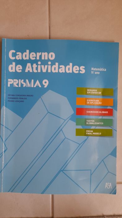 2 manuais escolares Matemática e CA 9 ano - Prisma
