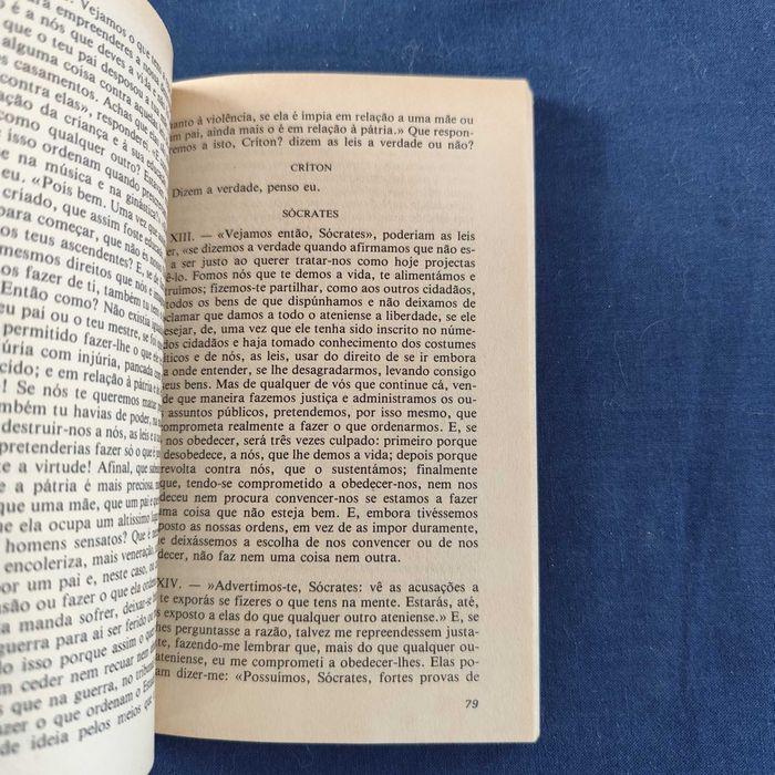 Platão - Diálogos: Apologia de Sócrates, Críton e Fédon