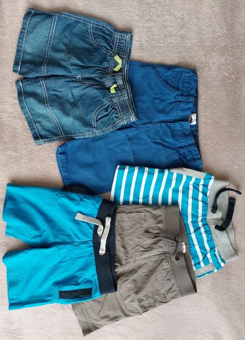 Spodenki krótkie chłopięce rozm. 98 104