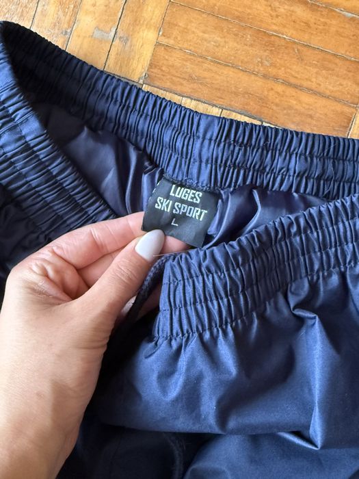 Calça ski homem L azuis