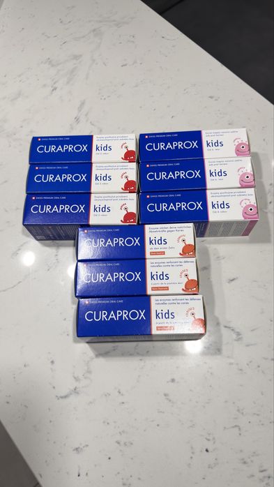 Зубні пасти дитячі CURAPROX Kids +0 +2 +6