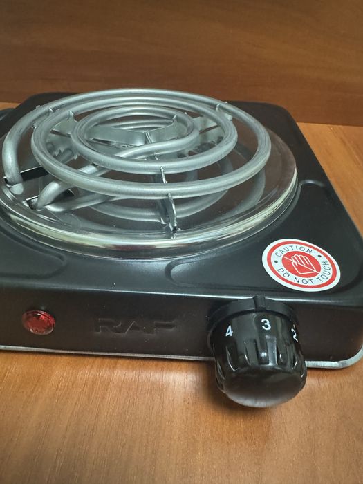 Електроплита 1 комфорочна Спіраль 1000Вт