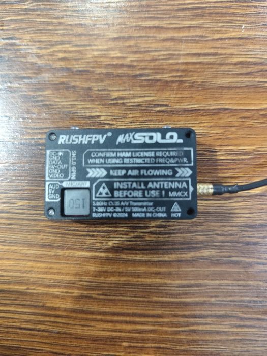 Відеопередавач RushFPV, та Foxeer 5.8G