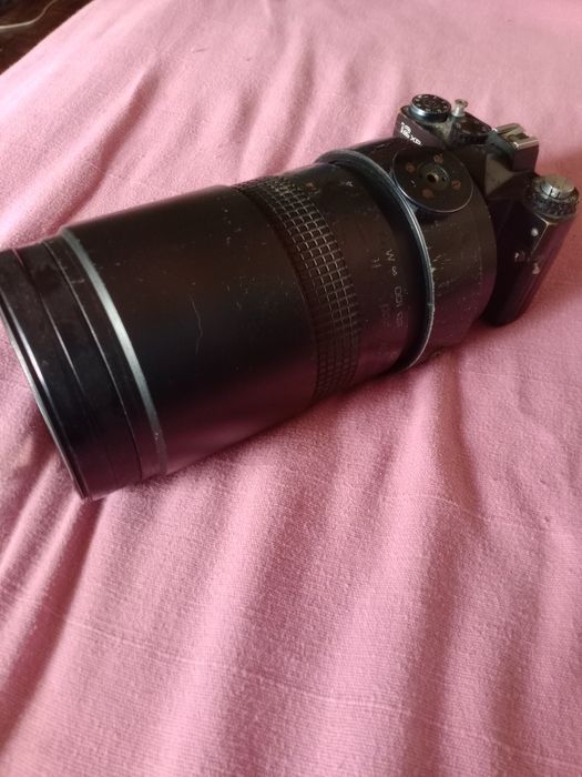 Maquina Zenit 12 com lente Makpo 1000