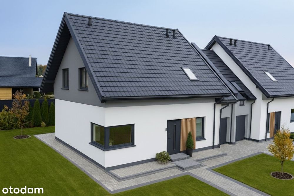 Nowoczesny dom Krobia/ Mierzynek, 4 sypialnie !!! + salon