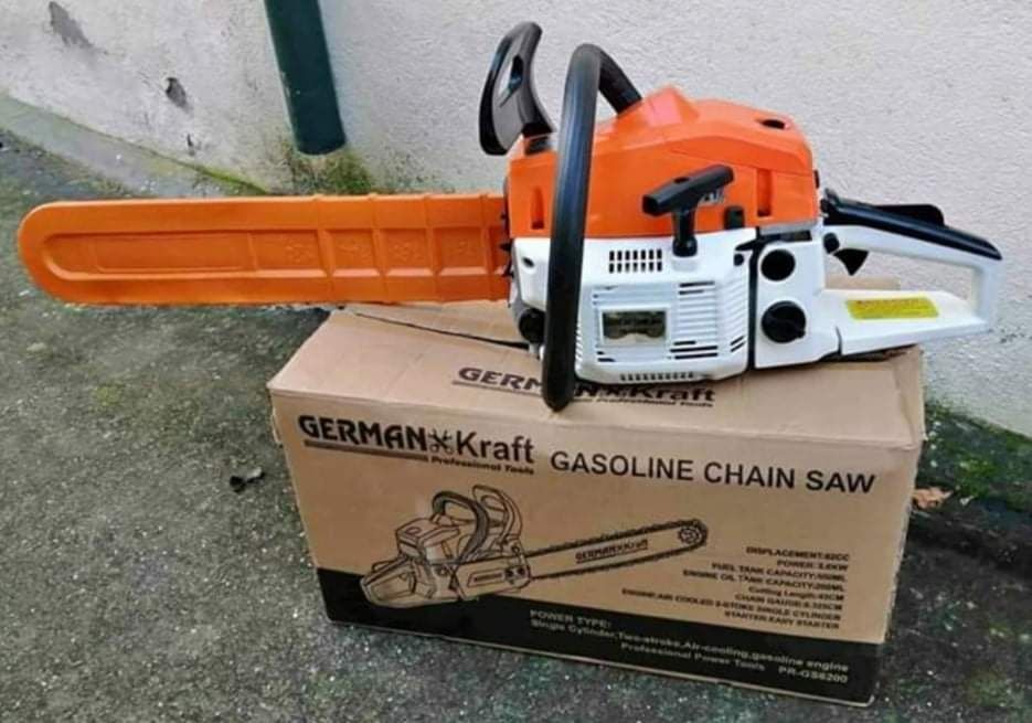 Motosserra a gasolina 52cc lamina de 50cm marca BSKRAFT