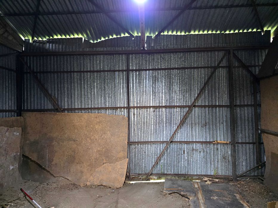 Garaż blaszany duży