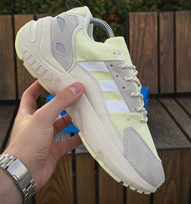 Кросовки мужские Adidas летние Адидас светлые белые