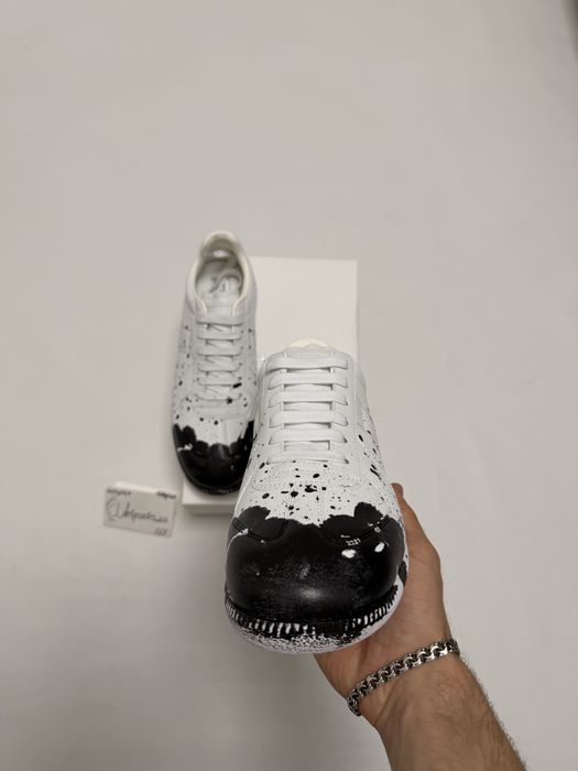 кеды Maison Margiela Gats Low white painted mmy