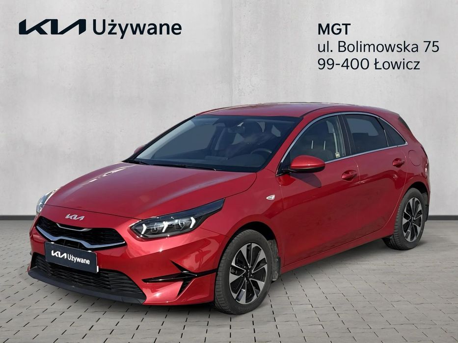 Kia Ceed 1.5 TGDI 140KM 7DCT Wersja M+Smart Światła FULL LED! Serwis ASO!