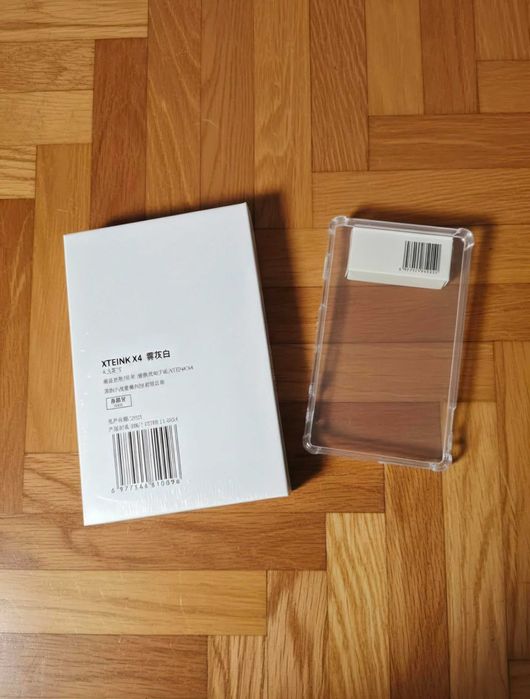 Xteink X4 електронна книга біла нова заводська плівка чохол