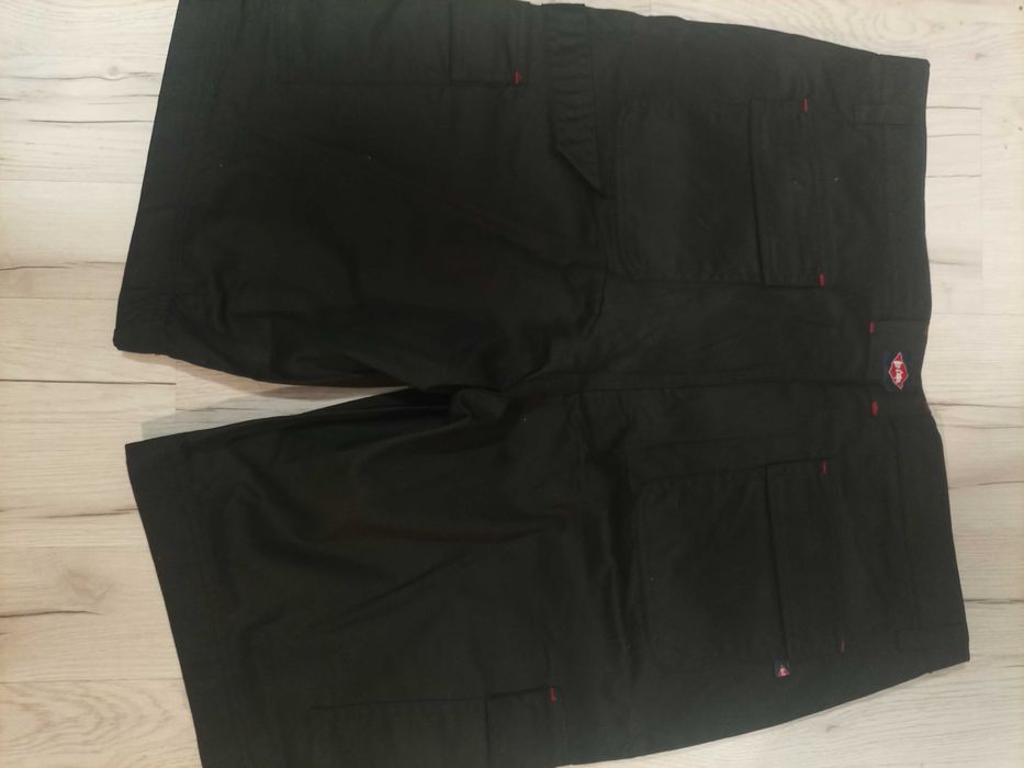 Lee Cooper Workwear Szorty Robocze Cargo Czarne W42
