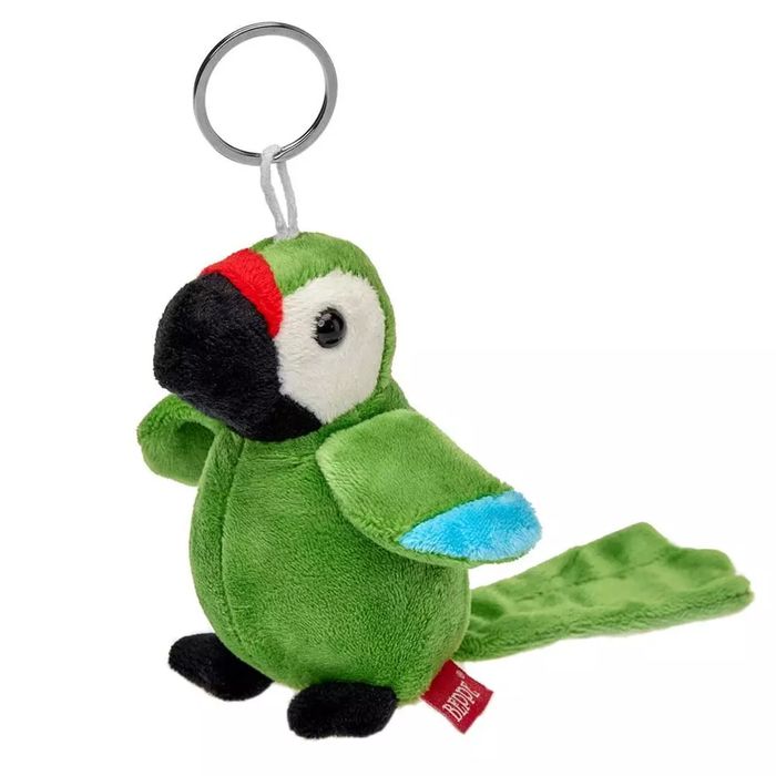 Brelok papuga ara zielona 11cm. Beppe. Nowy Produkt