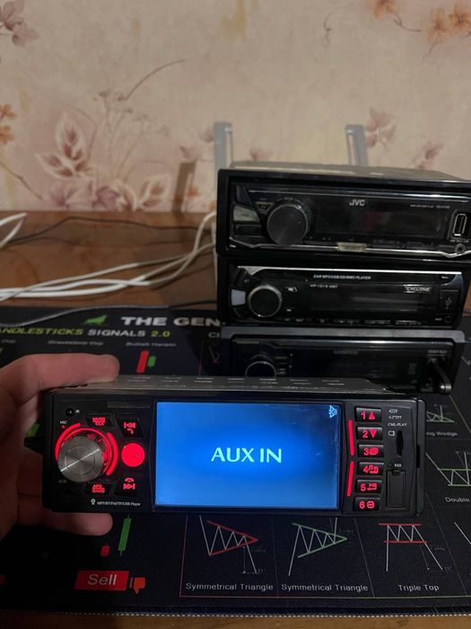 Автомагнитолы Kenwood, Pioneer, JVC, Sony в отличном состоянии