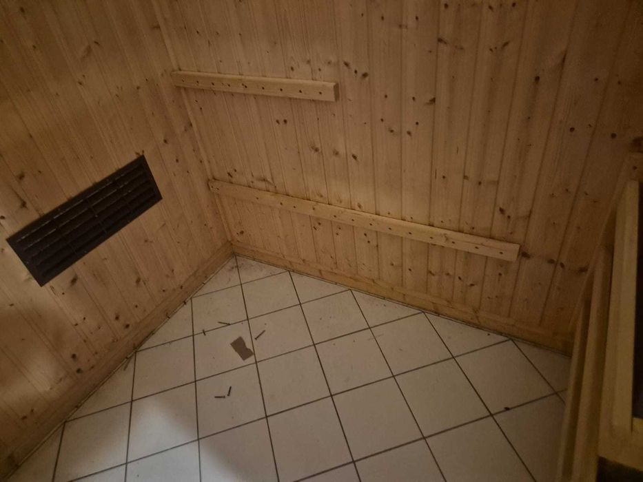 Sauna narożna Finnleo fińska sucha drewniana GRUBE ŚCIANY + piec 6kW