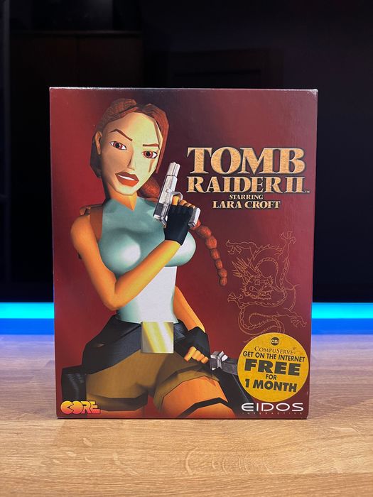 Tomb Raider II 2 (PC EN 1997) BIG BOX kompletne premierowe wydanie