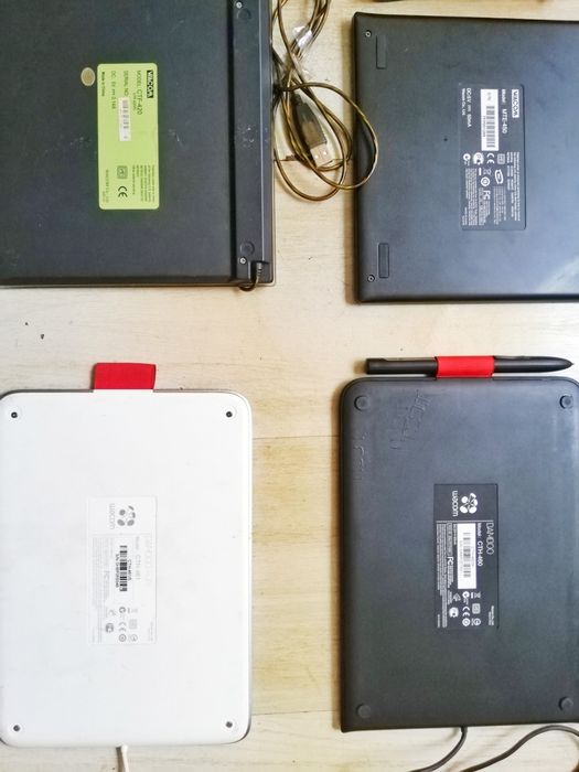 Wacom Bamboo e outras (só o conjunto)
