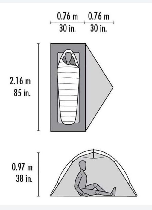 Намет одномісний MSR Hubba Hubba
