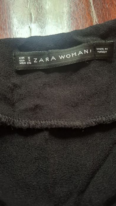 Vestido preto Zara tam. S