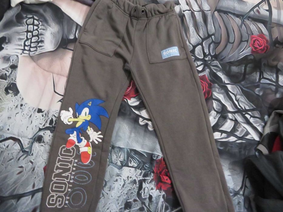 Calças de fato de treino do Sonic