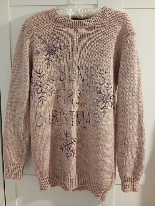 Sweter damski S świąteczny