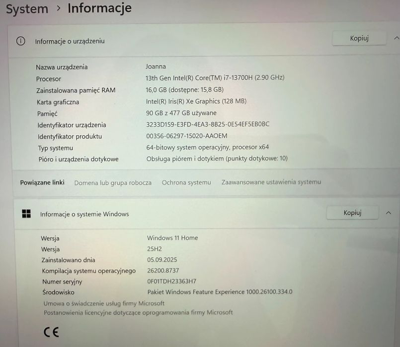 Okazja!!! Laptop Microsoft Surface  Studio 2